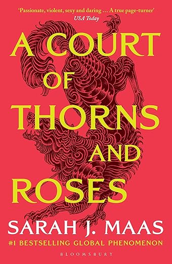 Okładka: A court of thorns and roses, Sarah J. Maas
