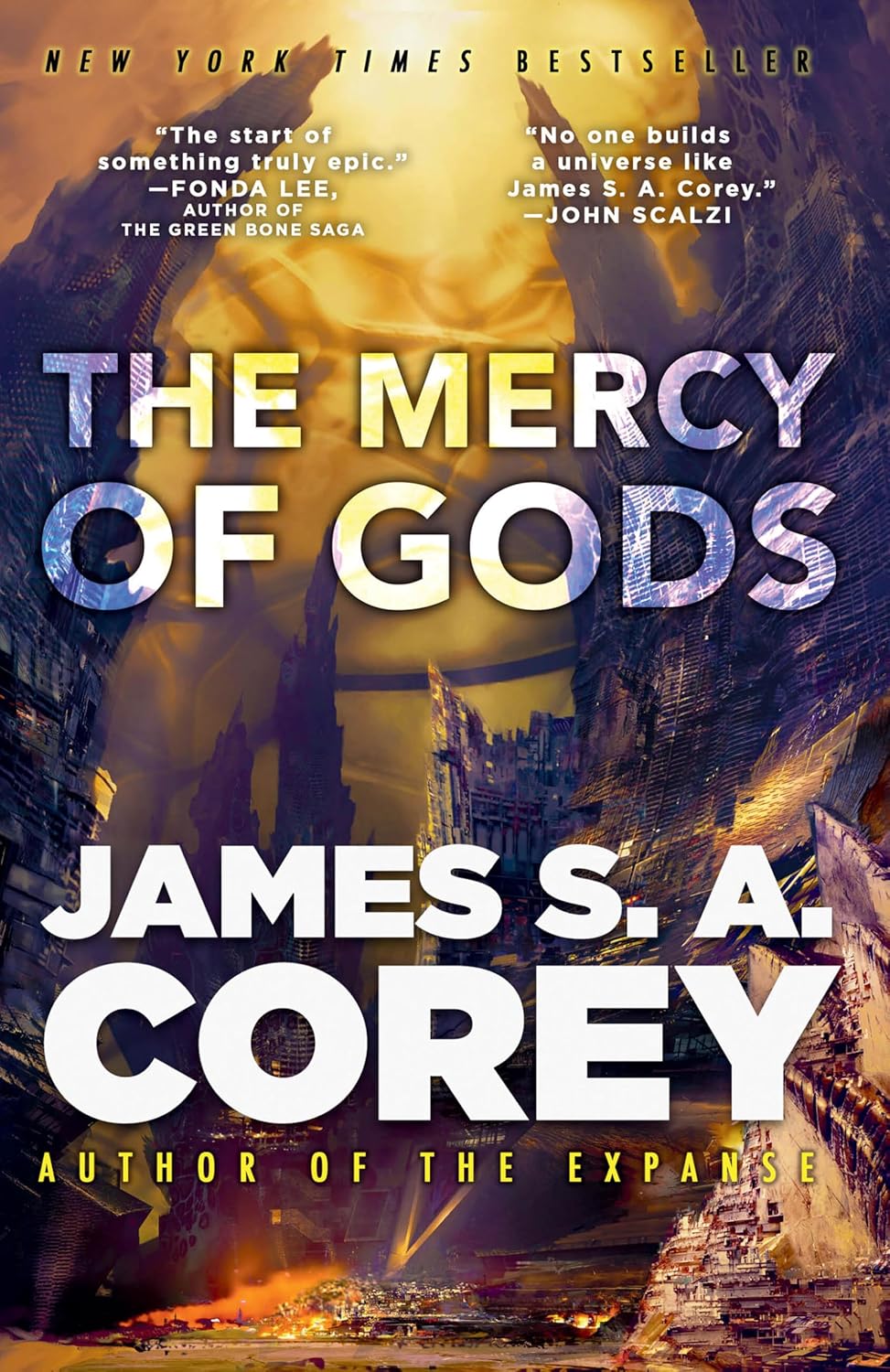 Okładka: The Mercy of Gods, James S.A. Corey